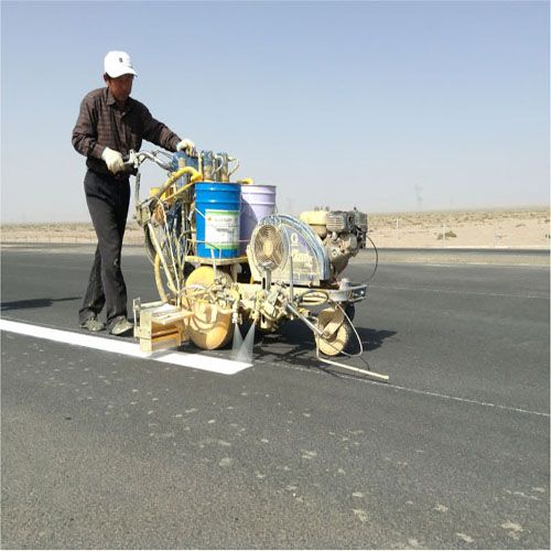 MMA Two-Component High-light Pavement Marking material (MMA Cold Plastic)