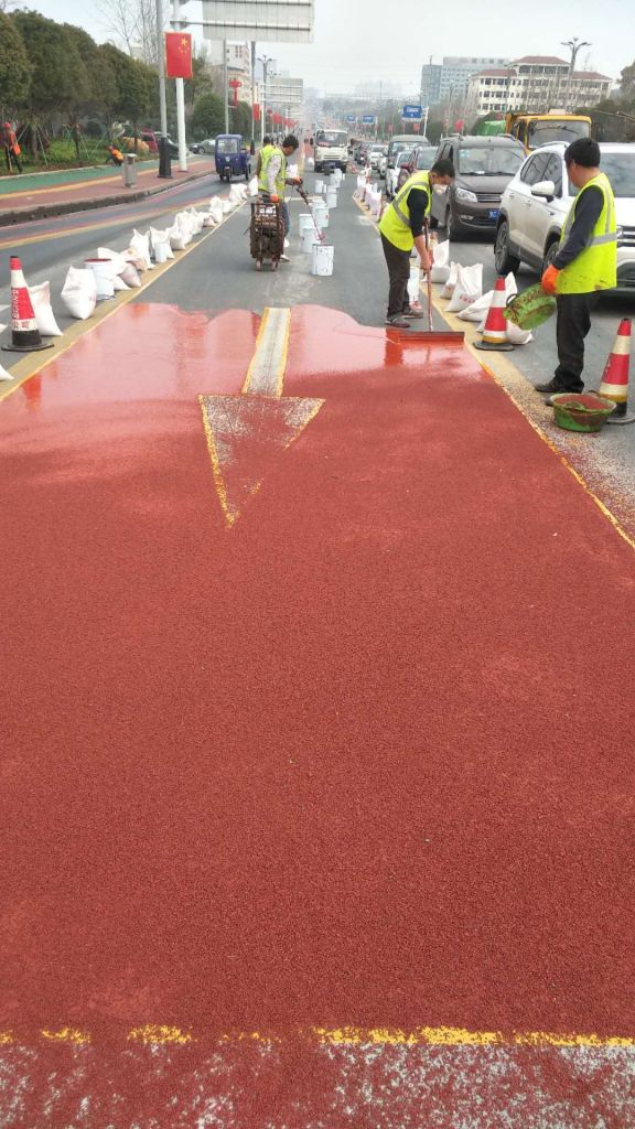 MMA Two-Component Colorful anti-skid Pavement Marking material (MMA Cold Plastic)