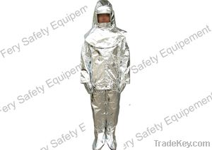 aluminized fire suit