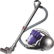 Dyson - DC39 Animal HEPA Bagless Canister Vacuum - Iron/purple