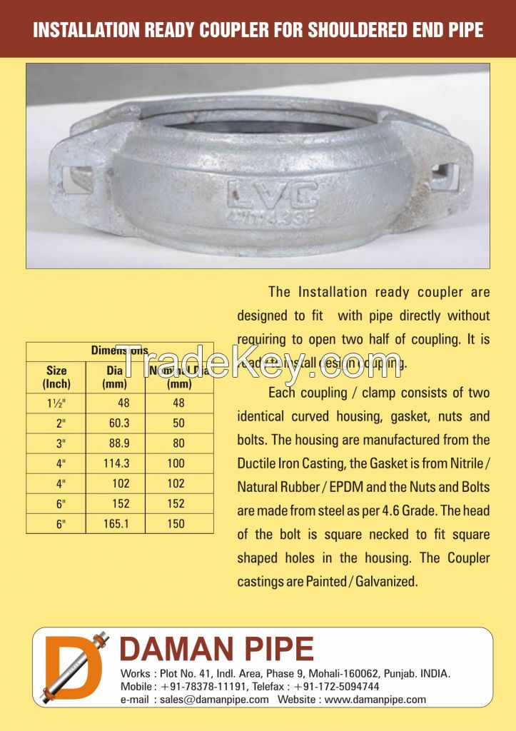 Alvenius K10 Shouldered Coupler