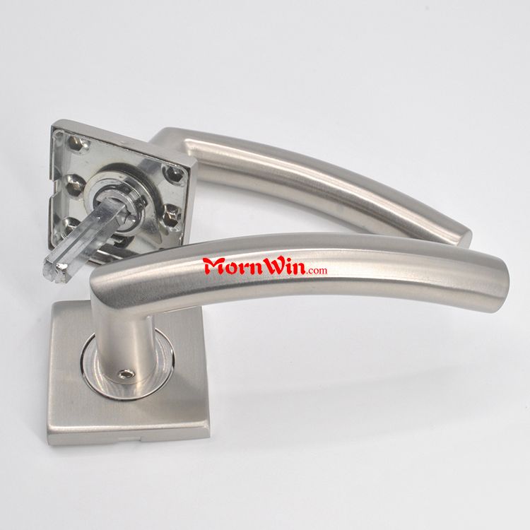 Top Quality Stainless Steel Tube Lever Door Lock Handle 