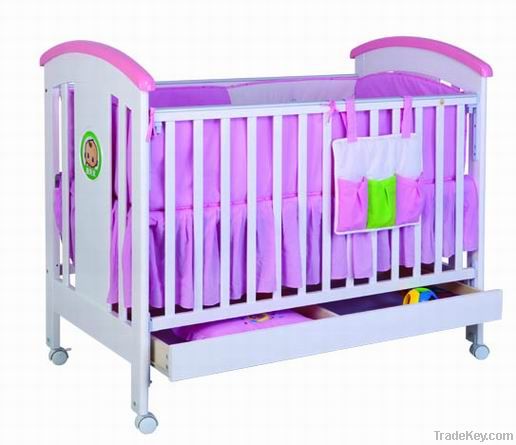 baby wooden bed