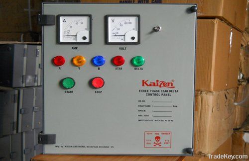 Star Delta Motor Control Panel