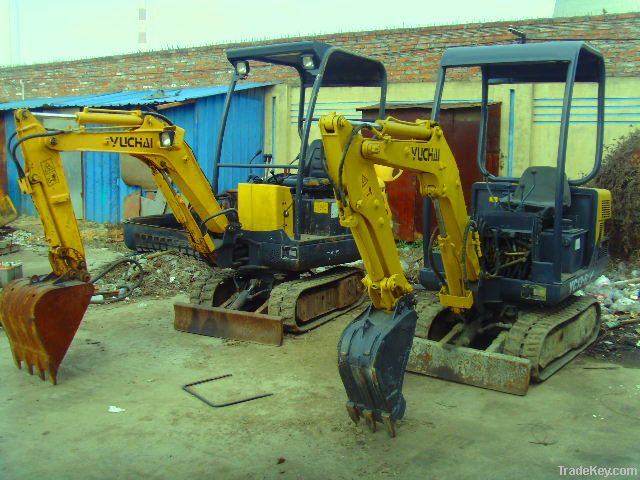 used YUCHAI YC13-8 excavator