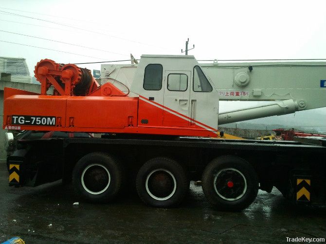 Sell Used TADANO TG-750M Truck Crane