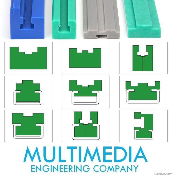 UHMW PE Belt Guides