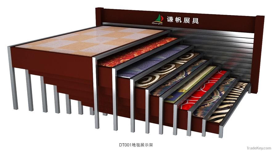 Carpet Rack, Carpet display rack, carpet displays