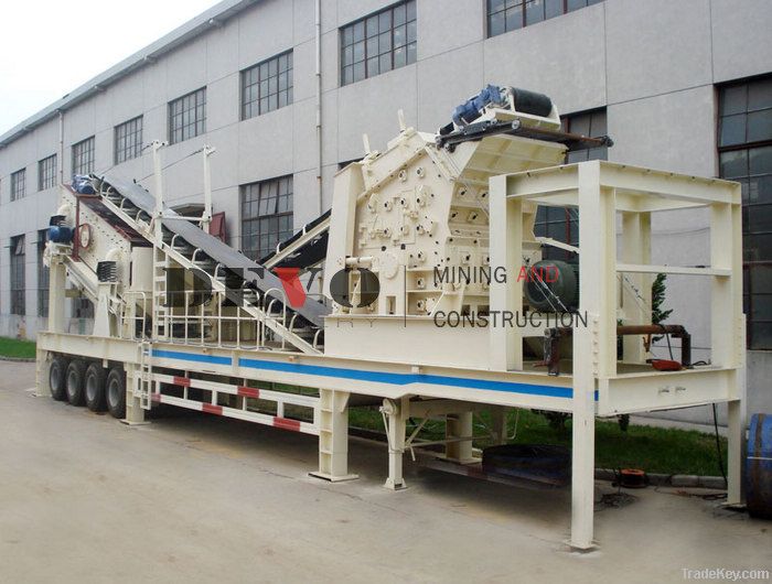 Mobile Impact Crusher Plant