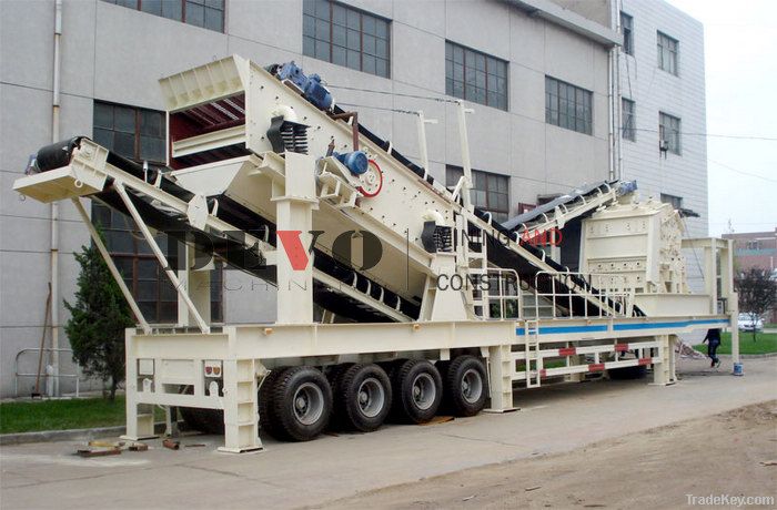 Mobile Impact Crusher Plant