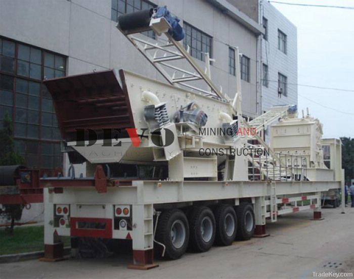 Mobile Impact Crusher Plant