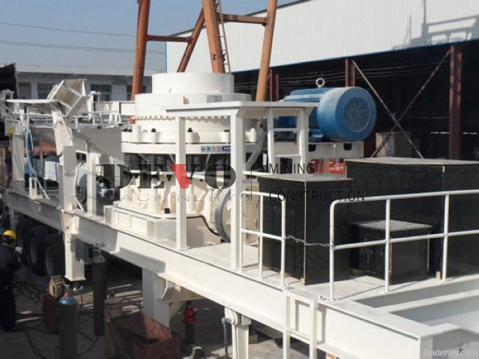 mobile stone crusher plant