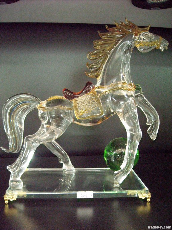 Crystal animal horse-Wholesale Crystal Animal, folk crafts