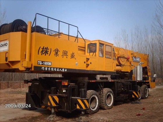 Used 160 ton Tadano Truck Crane,Tadano TG1600M Crane for Sale