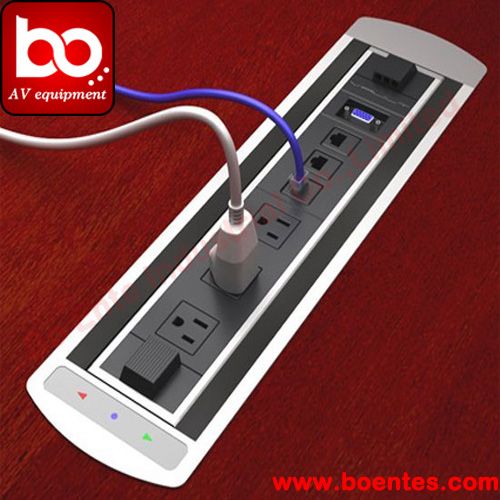 Electric Desktop Socket with 3 UK Power