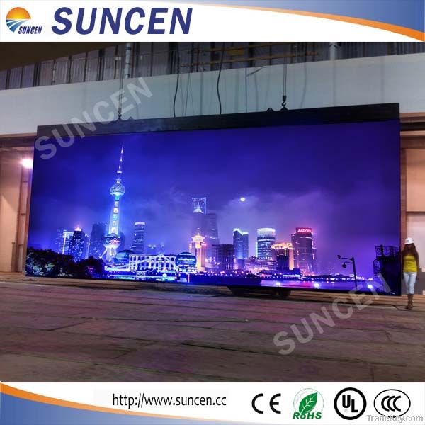 slim hanging or rental LED display