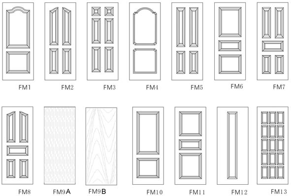 HDF Door Skin