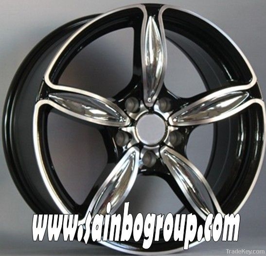 Fine process aluminum alloy wheel