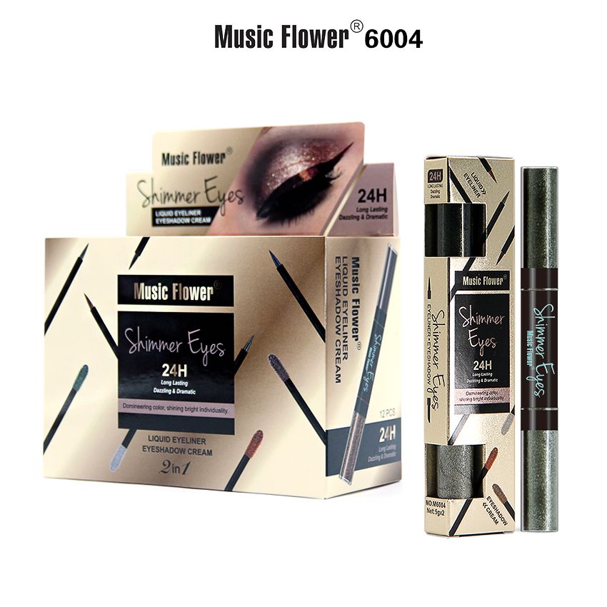 Music Flower liquid eyeliner &amp; eye shadow #6004