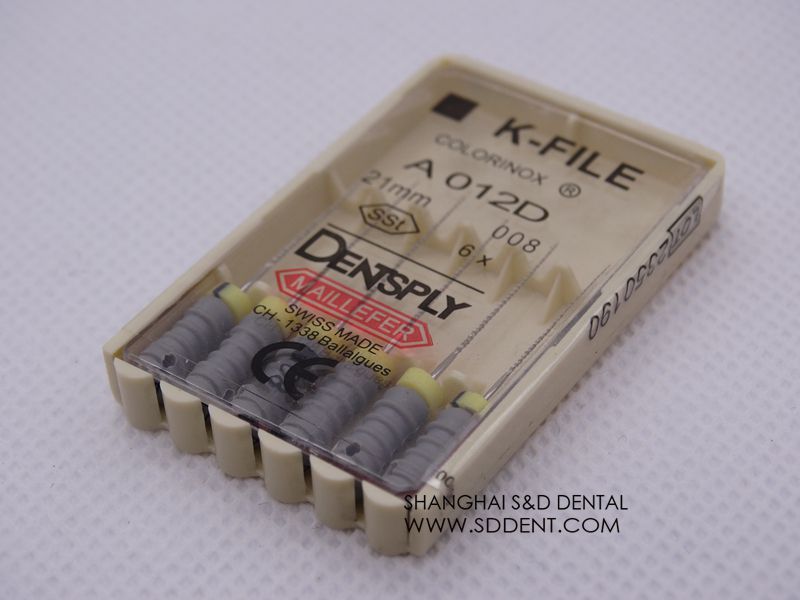 CE approved Dentsply R, H, K files/Dentsply files