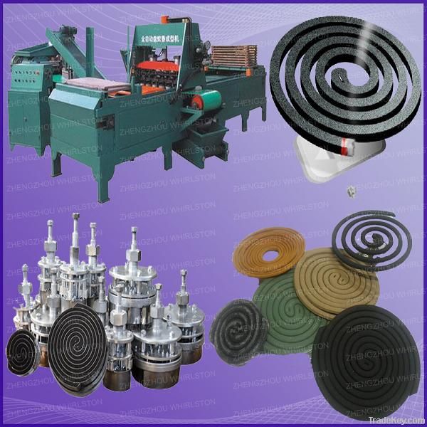 automatic mosquito coil making machine