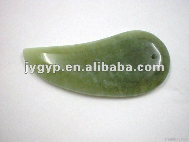 jade stone therapy guasha board