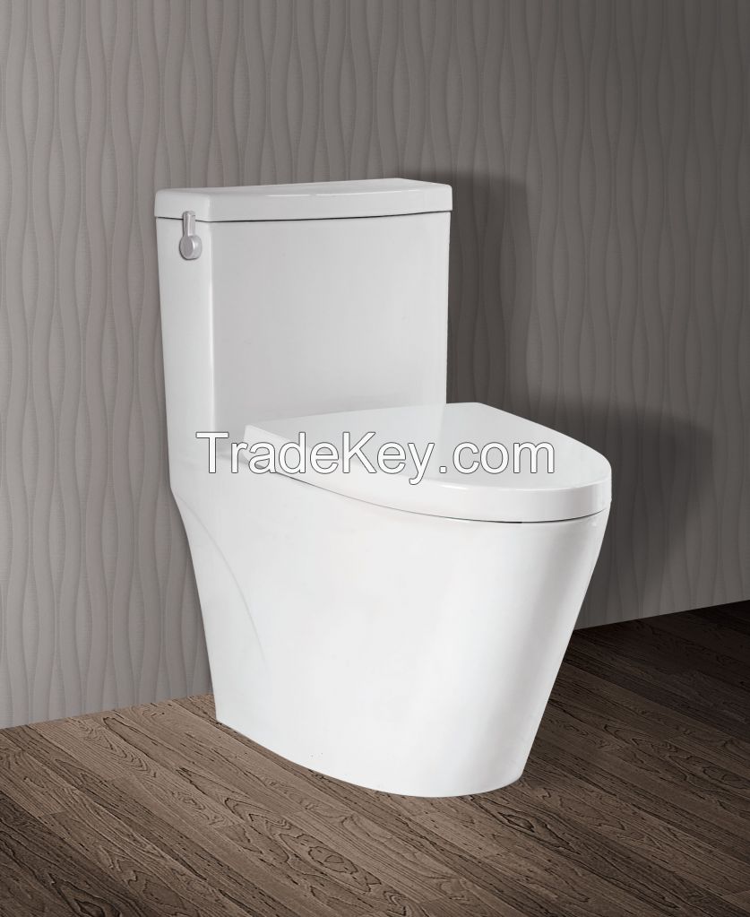 Ceramic Water Closet (1 piece/Dual flush/Nano finished/S trap)