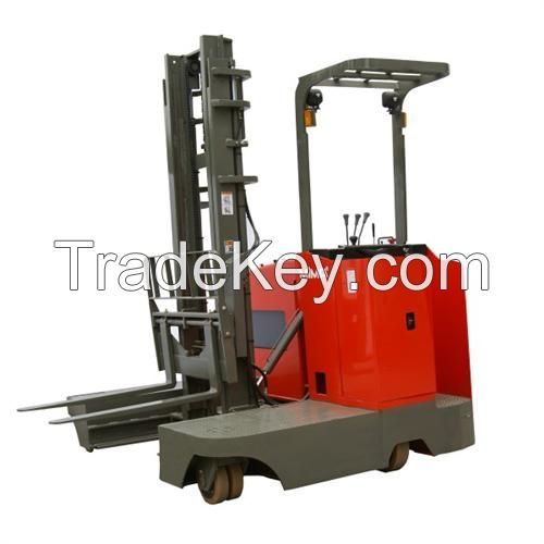 Side loading forklift