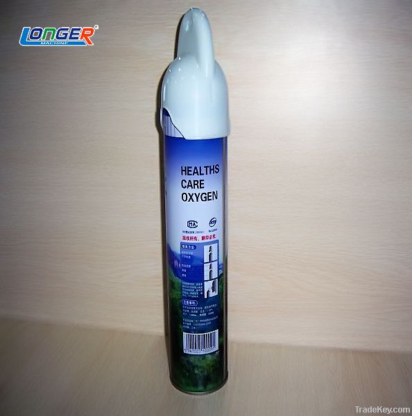 portable canned oxygen oxygen vessel/cylinder 10000ml