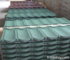 stone coated metal roof tile