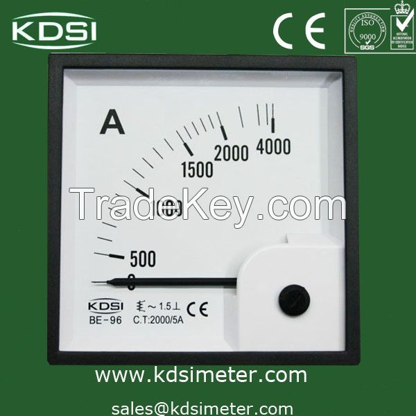 BE-96 taiwan technology analog panel meter ammeter voltmeter