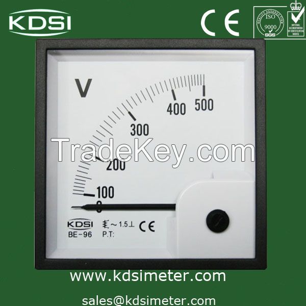 BE-96 taiwan technology analog panel meter ammeter voltmeter