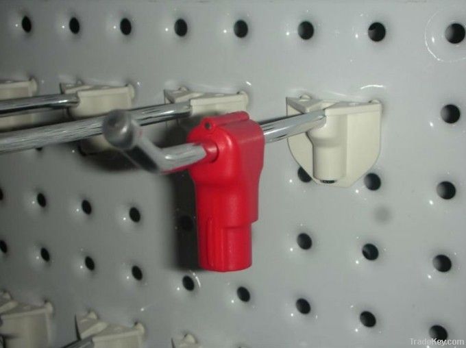 ABS 6MM Security Display Stop lock for Hooks