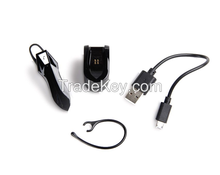 Wireless Stereo In-Car Bluetooth Headphone with Charging Docking,Super Long Standby Time 300 days 