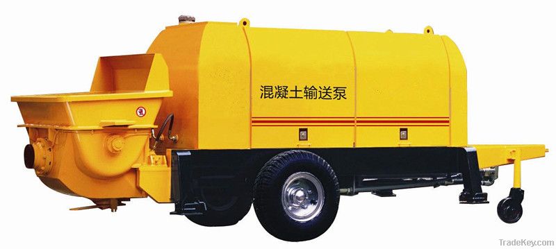 Electric engine concrete pump HBT50A-10-55ES