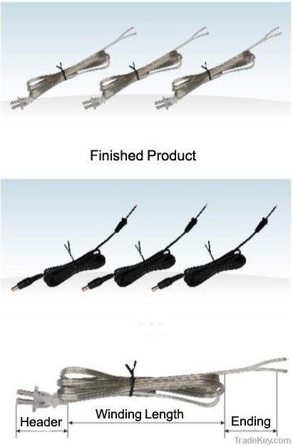Automatic Power Plug Cable Wire Winding Machine
