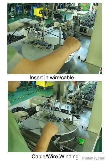 Automatic Power Plug Cable Wire Winding Machine