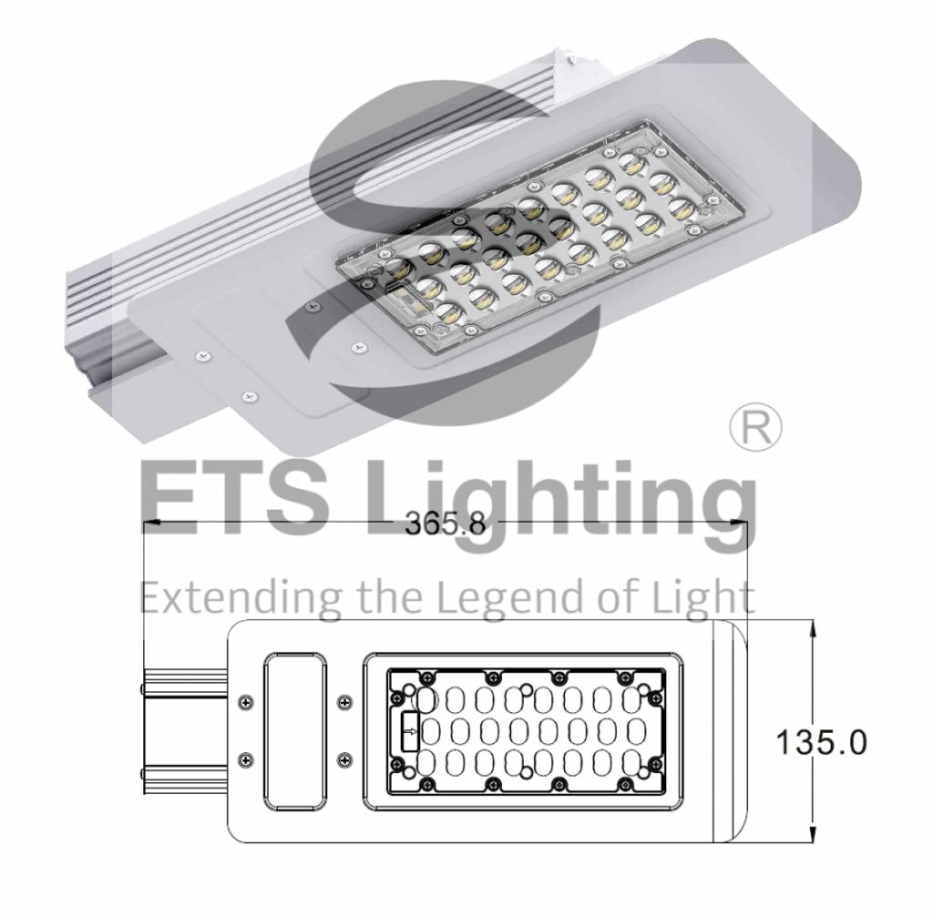 LED Streetlight  30W ET-30-A1 TUV