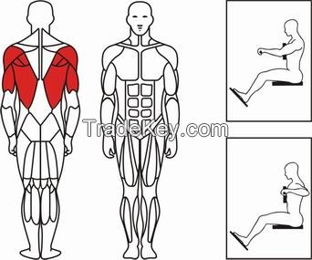 seated rowing machine