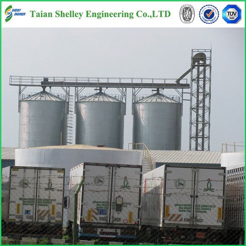 Galvanized  Grain Storage Steel Silo For Sale