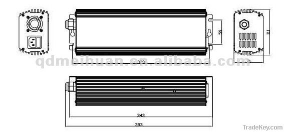 1000W electronic ballast