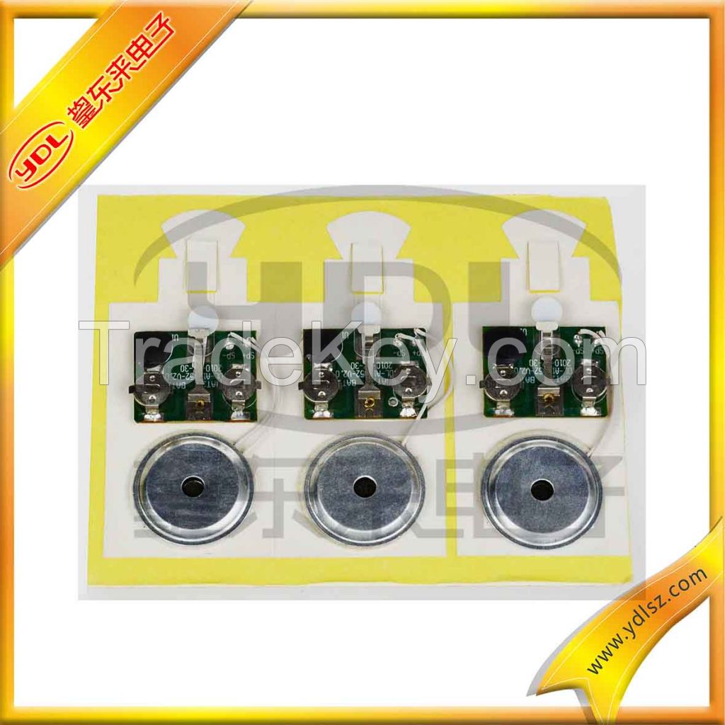 voice module for greeting card