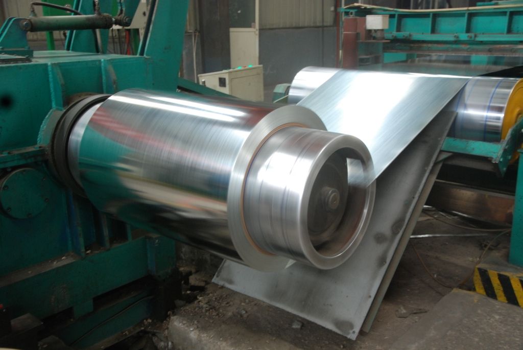 Galvanized steel sheet coils