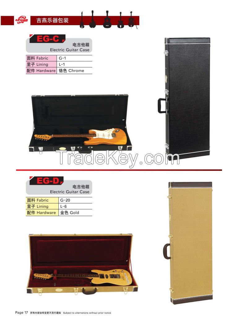 electric guitars case