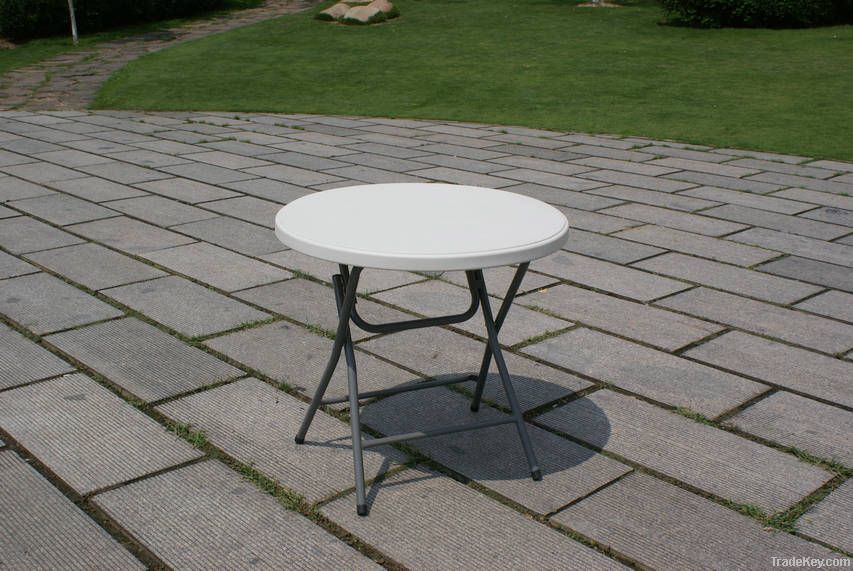 80CM round plastic commercial party folding table, coffee table, dinnin