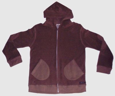 Men&#039;s Hemp Fleece Hooded Jacket