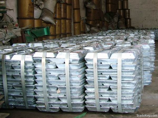 zinc ingots