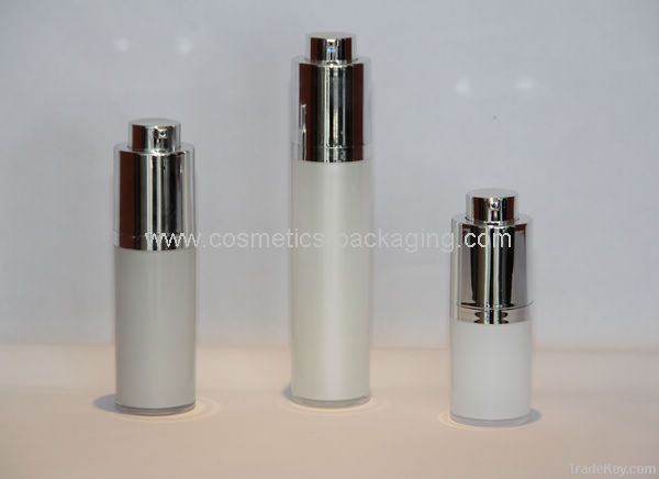 airless acylic bottles pump bottle plastic lotion bottle