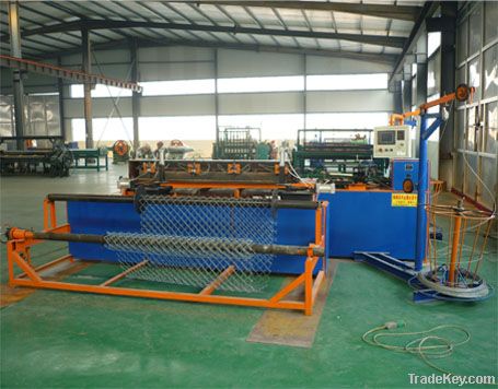 Chain link fence Machine