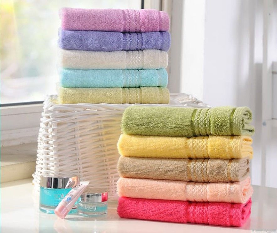 100% Cotton Plain Towel